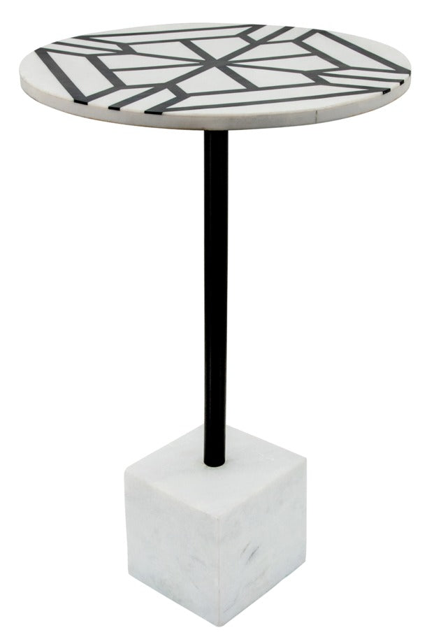 Mesa auxiliar de marmol